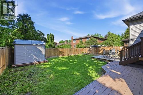 205 Dumbarton Avenue, Hamilton, ON - Outdoor With Deck Patio Veranda With Backyard