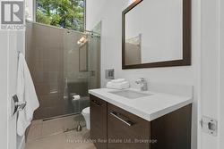 Upper level guest bathroom - 