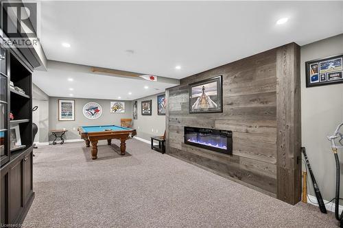 2264 Britannia Road, Burlington, ON - Indoor Photo Showing Other Room With Fireplace