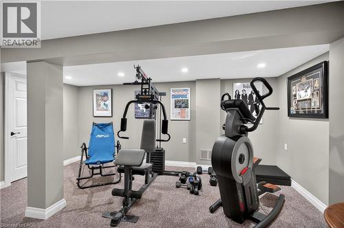 2264 Britannia Road, Burlington, ON - Indoor Photo Showing Gym Room