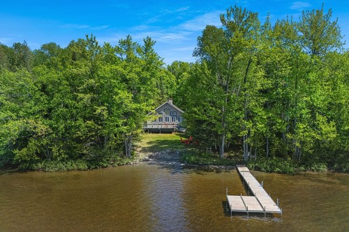 Photo aérienne - 134 Ch. Leslie, Otter Lake, QC - Outdoor With Body Of Water