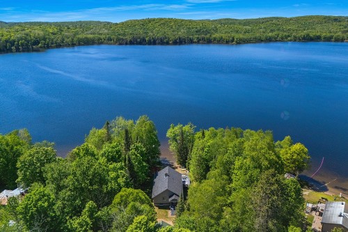 Photo aérienne - 134 Ch. Leslie, Otter Lake, QC - Outdoor With Body Of Water With View