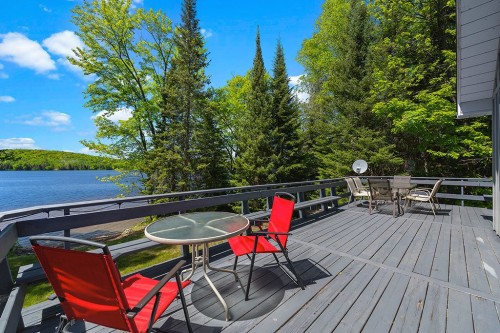 Terrasse - 134 Ch. Leslie, Otter Lake, QC - Outdoor With Body Of Water With Deck Patio Veranda