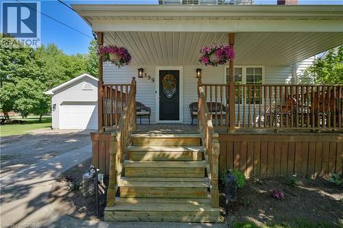 Porch - 199 Winstanley Street, Monkton, ON - Outdoor With Deck Patio Veranda