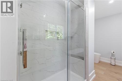 Primary Bedroom 4 Piece Ensuite - 199 Winstanley Street, Monkton, ON - Indoor Photo Showing Bathroom