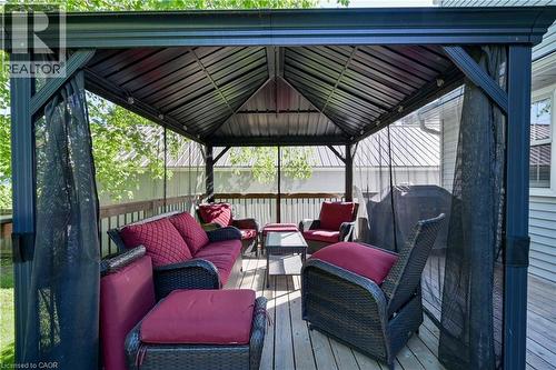 Deck - 199 Winstanley Street, Monkton, ON - Outdoor With Deck Patio Veranda With Exterior
