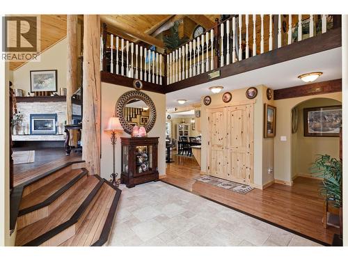 3286 Eagle Way, Williams Lake, BC - Indoor Photo Showing Other Room With Fireplace