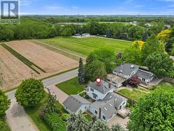 Aerial view of land and surroundings - 