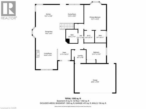Floor plan - 5 Coastal Court, Port Dover, ON 
