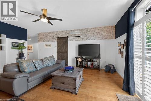 Generously sized living room offers loads of natural light. - 6 Gaddye Lane, Binbrook, ON - Indoor Photo Showing Living Room