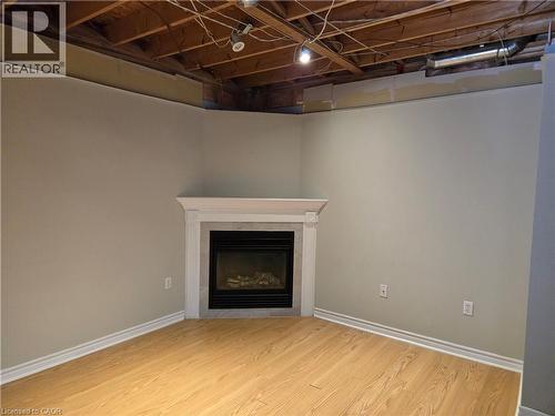 73 Foxtail Avenue, Welland, ON - Indoor Photo Showing Basement With Fireplace
