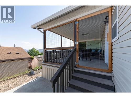 Deck Access at Back - 2440 Old Okanagan Highway Unit# 1304, West Kelowna, BC 