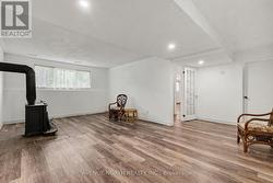 Franklin stove, large windows French doors - 