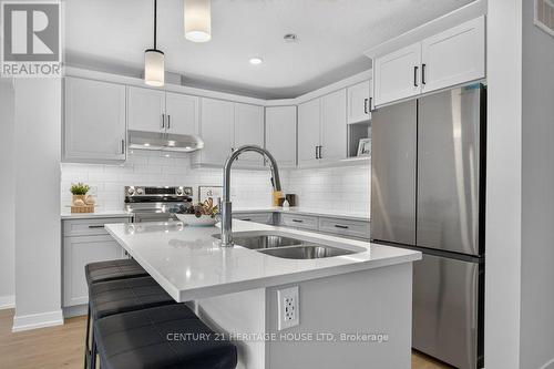 25 Kiln Lane E, St. Thomas, ON - Indoor Photo Showing Kitchen With Double Sink With Upgraded Kitchen