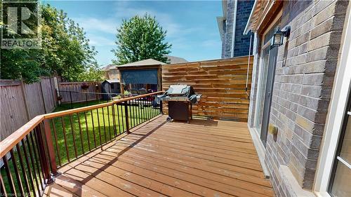16 Ridgegate Crescent, Georgetown, ON - Outdoor With Deck Patio Veranda With Exterior