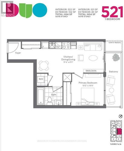 1801 - 260 MALTA AVENUE  Brampton, ON L6Y 6L7