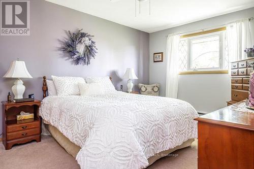 Primary bedroom with double closets. - 23 Keen Court, Hamilton, ON 