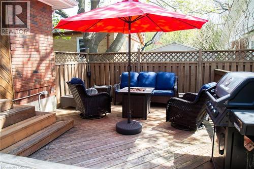 42 Hawthorne Avenue, Simcoe, ON - Outdoor With Deck Patio Veranda With Exterior