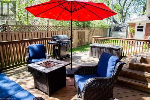 42 Hawthorne Avenue, Simcoe, ON - Outdoor With Deck Patio Veranda With Exterior