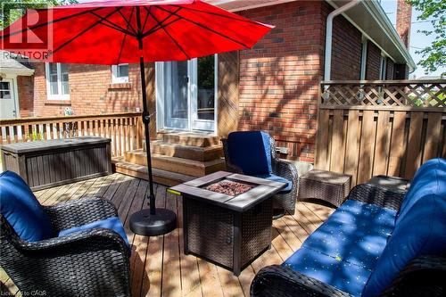 42 Hawthorne Avenue, Simcoe, ON - Outdoor With Deck Patio Veranda With Exterior