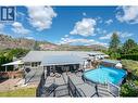 Back yard view from viewing platform - 6763 Meadows Drive, Oliver, BC 