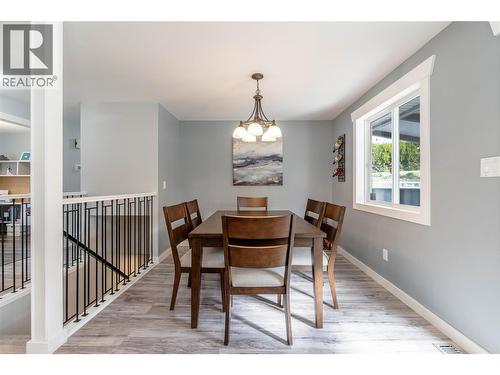 Dining room main level - 6763 Meadows Drive, Oliver, BC - Indoor Photo Showing Dining Room