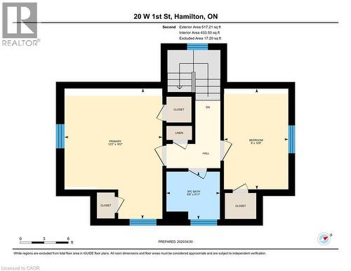 Floor plan - 20 West 1St Street, Hamilton, ON 