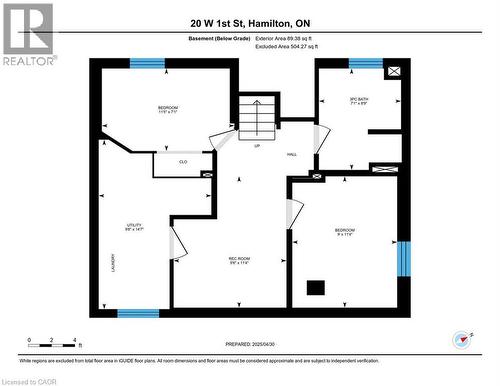 Floor plan - 20 West 1St Street, Hamilton, ON 