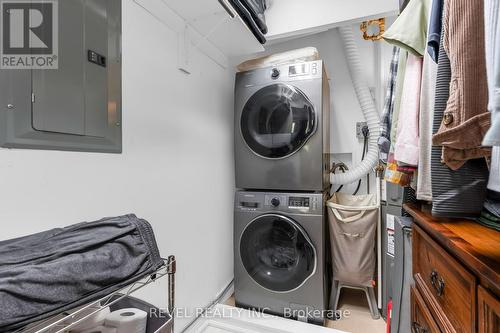 Walk in closet with laundry - 302 - 111 Smits, West Lincoln, ON 
