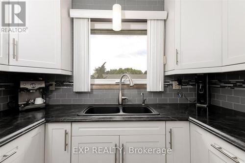 28 Denrich Avenue, Tillsonburg, ON - Indoor Photo Showing Kitchen With Double Sink