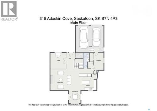 315 Adaskin Cove, Saskatoon, SK 