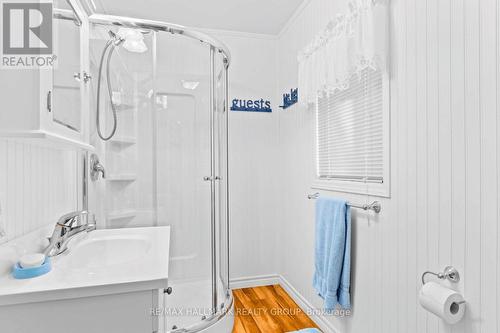Updated bathroom with clean modern style - 118 Hall Shore Road, Lanark Highlands, ON 