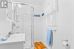 Updated bathroom with clean modern style - 