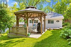 Gazebo retreat surrounded by nature - 