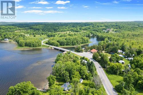 Scenic river and bridge within natural setting - 118 Hall Shore Road, Lanark Highlands, ON 