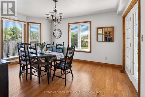 Separate Dining overlooking pool and garden - 1760 County Rd. 1 E Road E, Stone Mills (Stone Mills), ON 