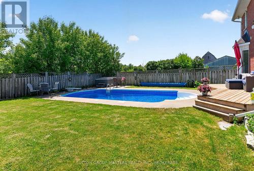 Garden pool and new deck area - 1760 County Rd. 1 E Road E, Stone Mills (Stone Mills), ON 