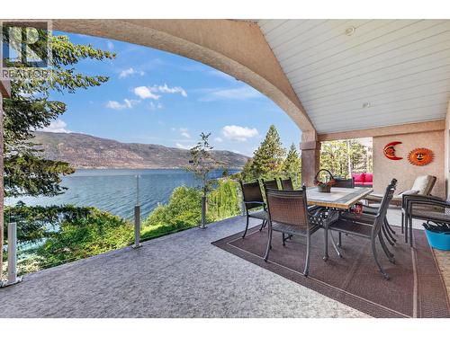 6650 Finch Road, Lake Country, BC - Outdoor With Body Of Water With Deck Patio Veranda With Exterior