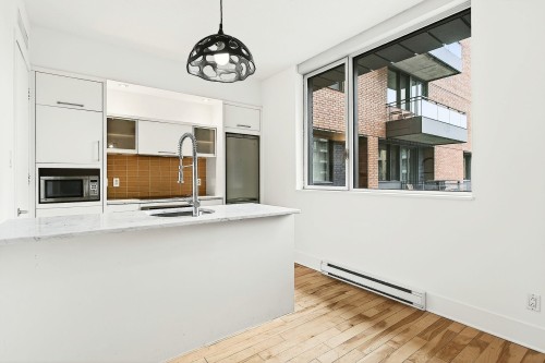 Kitchen - 207-801 Rue De La Commune E., Montréal (Ville-Marie), QC - Indoor Photo Showing Kitchen