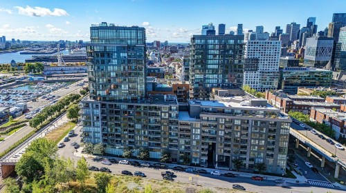 Aerial View - 207-801 Rue De La Commune E., Montréal (Ville-Marie), QC - Outdoor