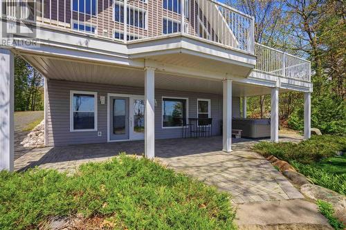 23 Kennedy Rd, Blind River, ON - Outdoor With Deck Patio Veranda
