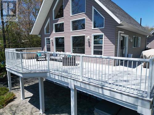 23 Kennedy Rd, Blind River, ON - Outdoor With Deck Patio Veranda