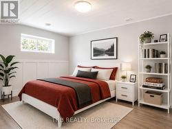 Virtually staged to illustrate space's potential. - 