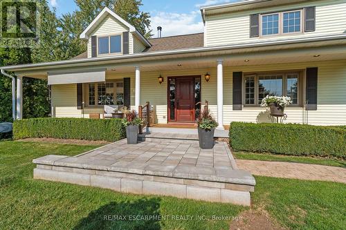 493 Ridge Road E, Grimsby, ON - Outdoor With Deck Patio Veranda With Facade