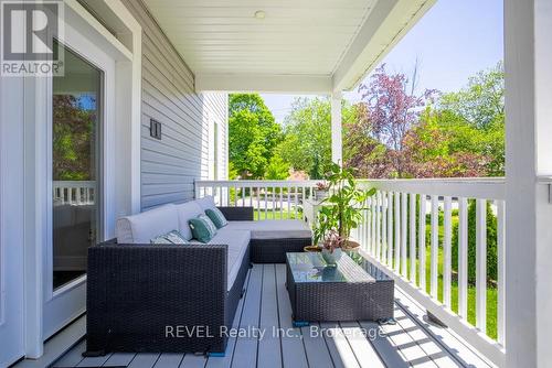 The large side porch. - 1 Princeton Common Street, St. Catharines (Lakeport), ON 