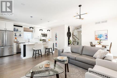 The stunning open concept living space! - 1 Princeton Common Street, St. Catharines (Lakeport), ON 