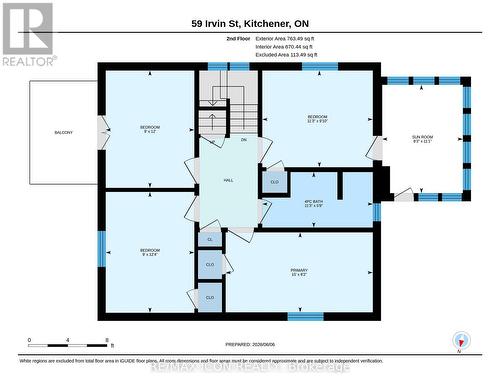Second Floor - 59 Irvin Street, Kitchener, ON 