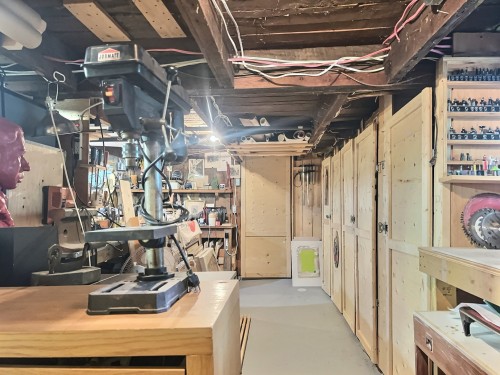 Sous-sol - 49 Rue De L'Église, Saint-Placide, QC - Indoor Photo Showing Basement
