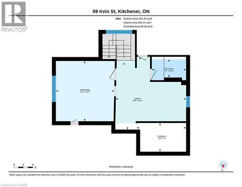 Third Floor - 59 Irvin Street, Kitchener, ON 