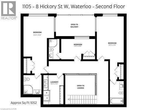 8 Hickory Street W Unit# 1105, Waterloo, ON 